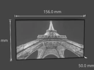 Lithophane of Eiffel Tower at night