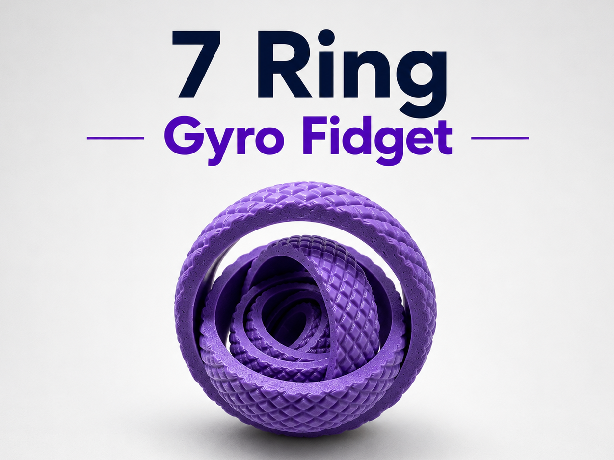 7 Ring Gyro Fidget