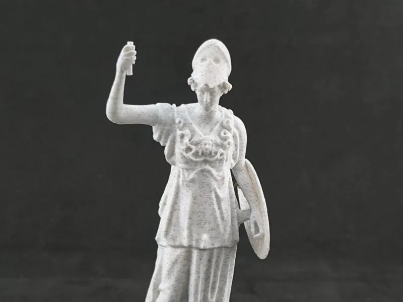 Atenea Promakhos – Museo Arqueológico de Nápoles