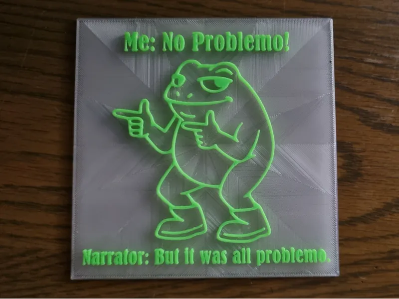 Funny Frog Meme No Problemo