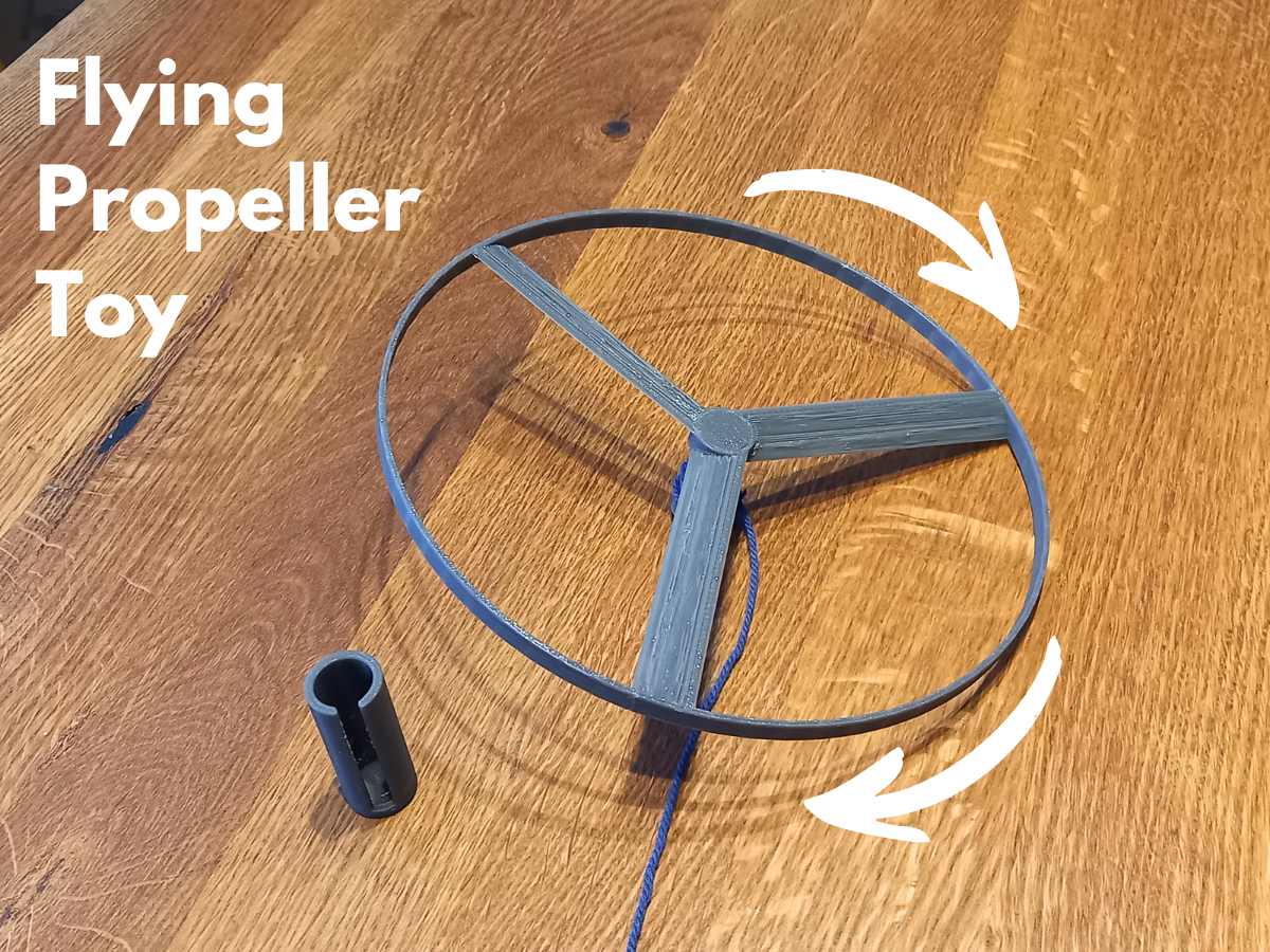 Propeller flying toy