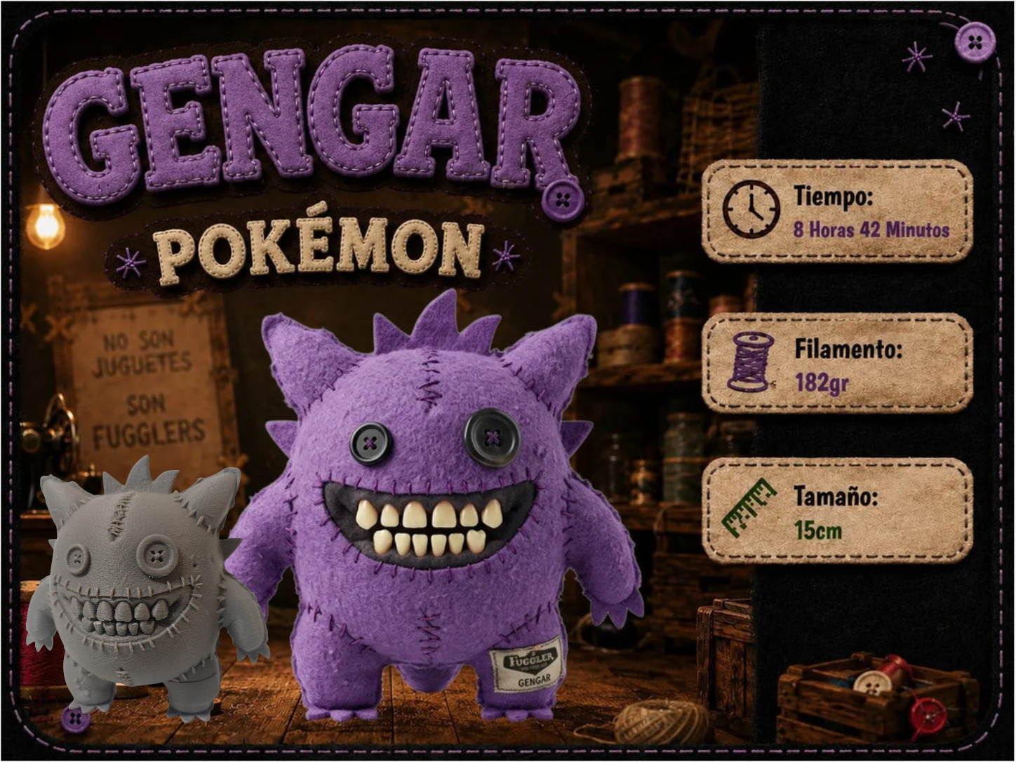Gengar - Fuggler Piel difusa