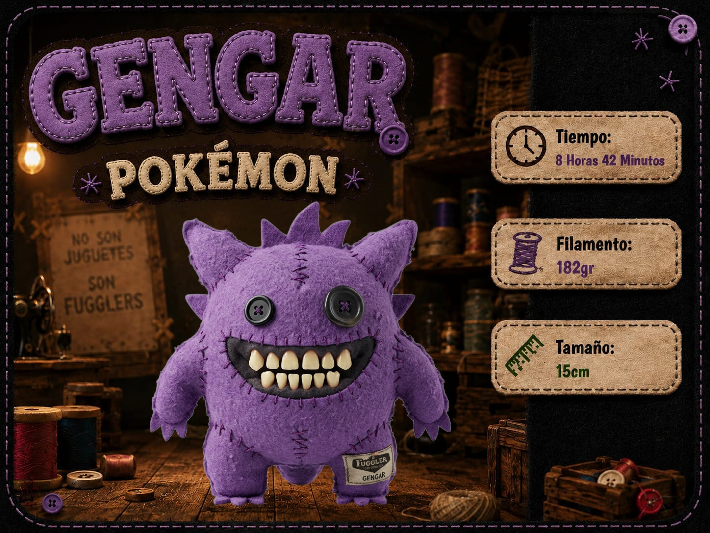 Gengar - Fuggler Piel difusa