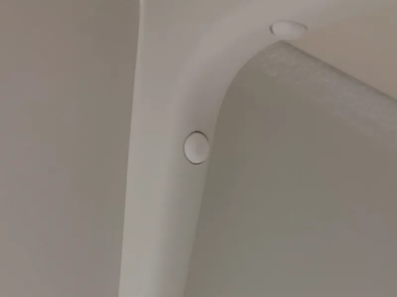Screw hole cover for IKEA Sibbhult bracket