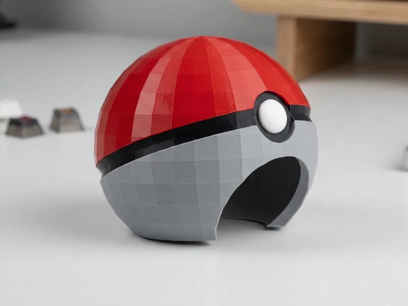 Low-Poly PokeBall Animal Hideout