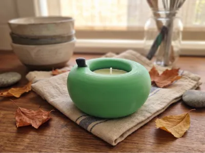Apple Smith Candle Holder