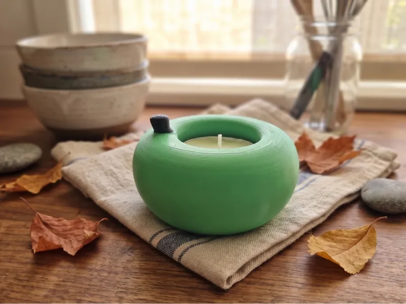 Apple Smith Candle Holder