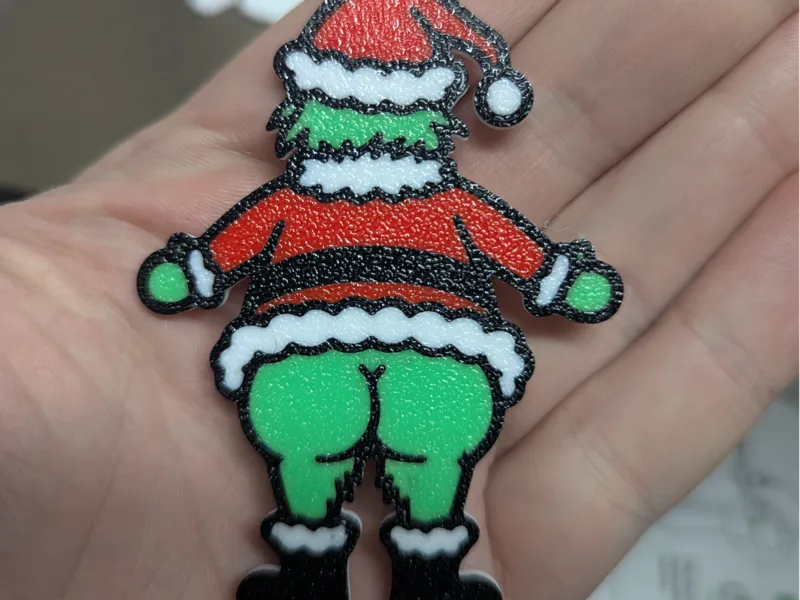 The Grinch Cheeky Booty Ornament