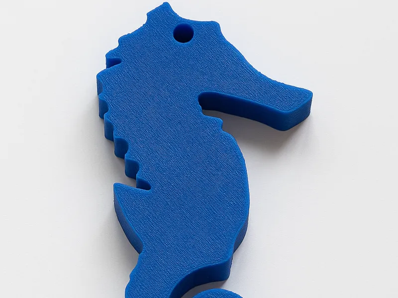 Seahorse keychain