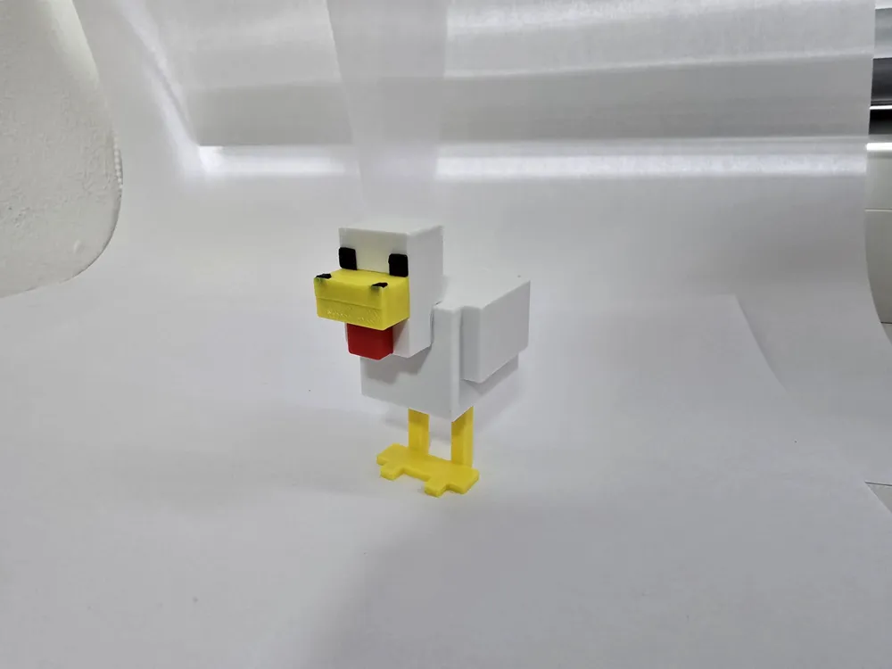 Minecraft Chicken Inflatable Minecraft Chicken figure toy by 3DBURI - MakerWorld