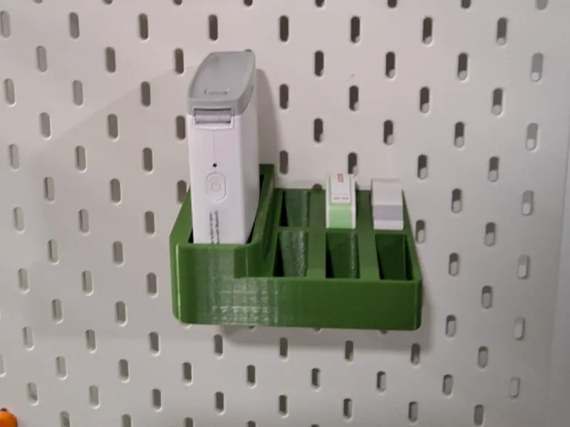 Nimbot d11 Label maker holder for skadis boards