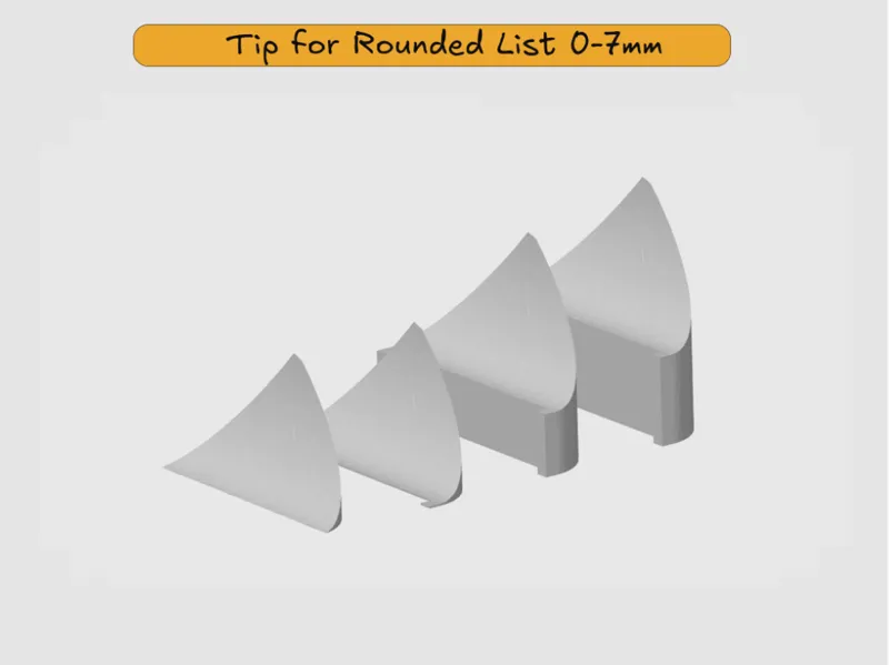 Edge Cap Connector Tips – Modular Trim Joiners