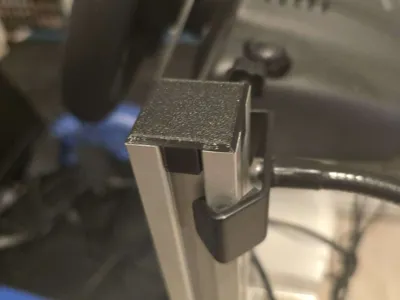 End cap for 30x30 aluminum profile