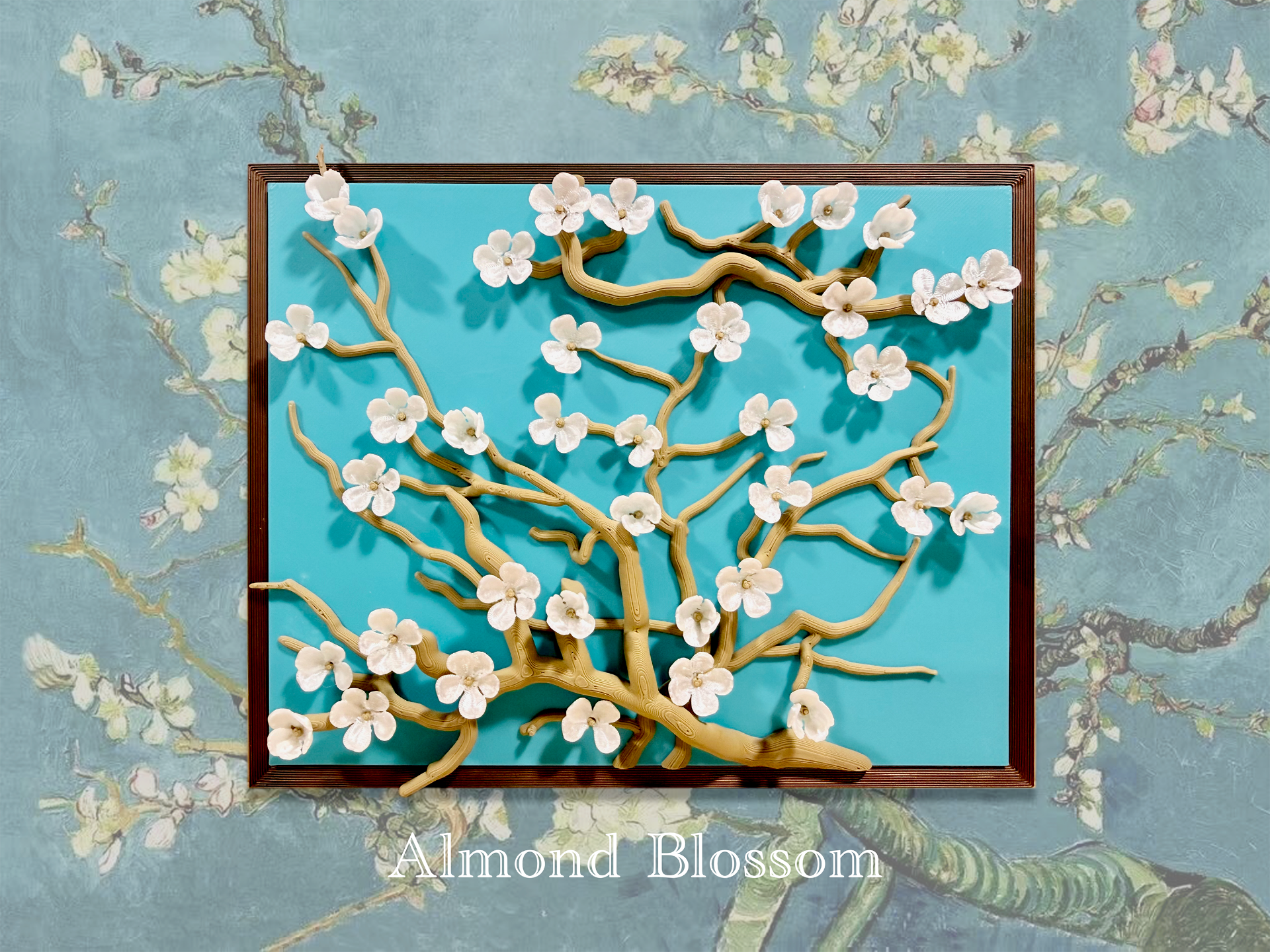 【Almond Blossom】Break Free. Bloom in 3D.