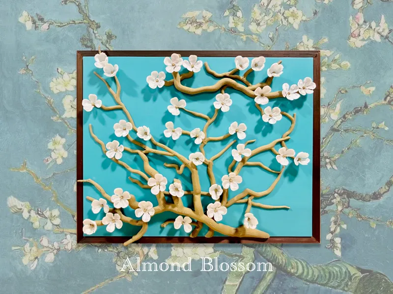 【Almond Blossom】Break Free. Bloom in 3D.