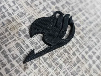 Fairy tail symbol keychain