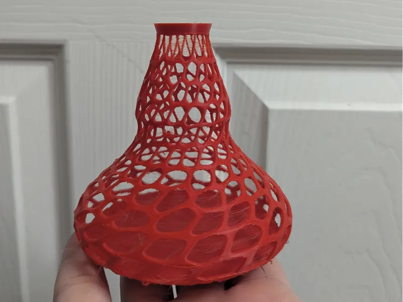 Molten Elegance Vase