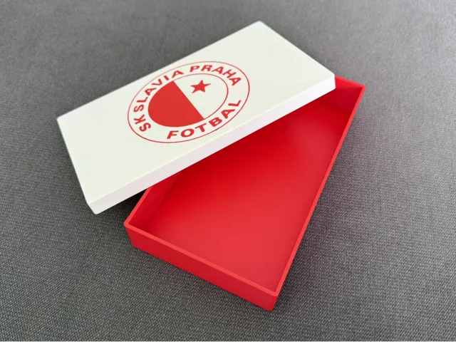 Box Slavia Praha 168x98mm