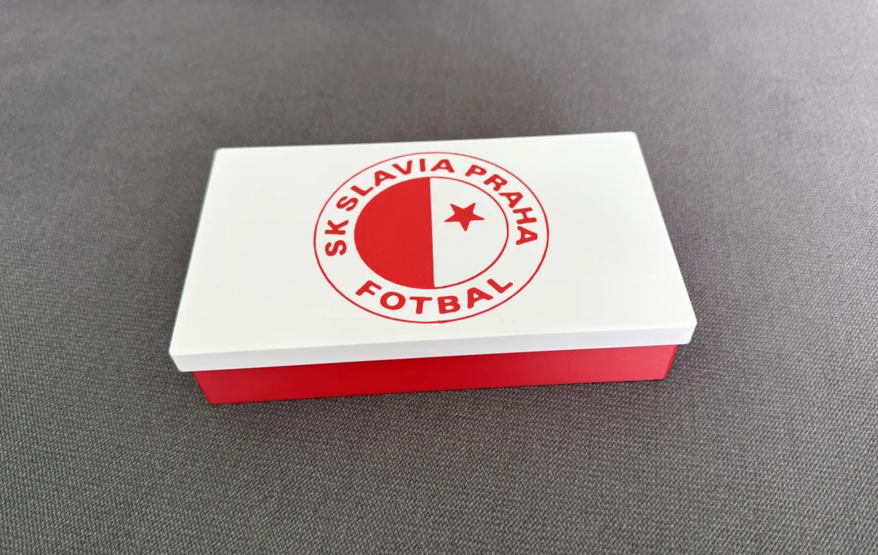 Box Slavia Praha 168x98mm view 2