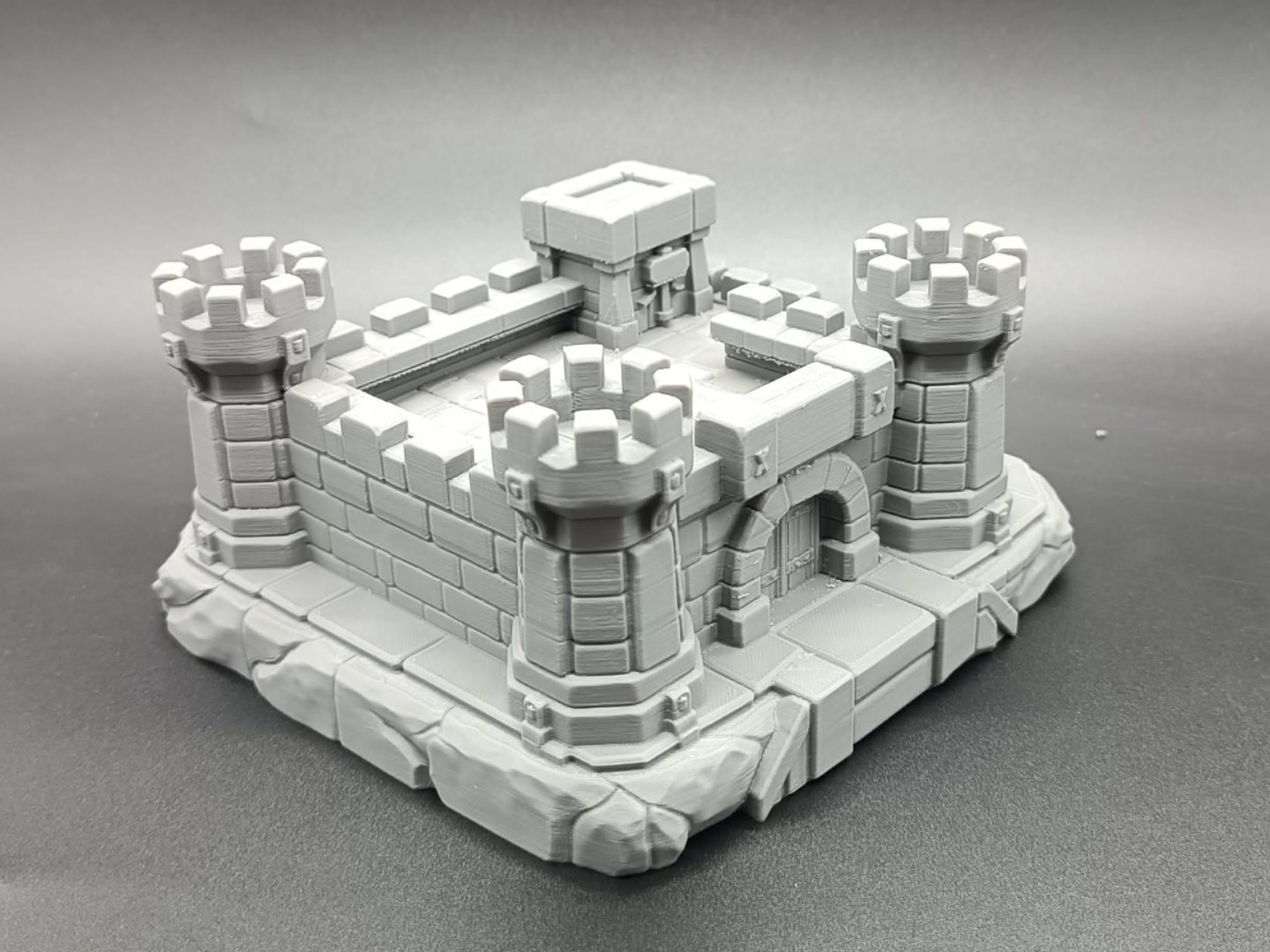 Fantasy Dwarf Castle Mini Terrain -Tabletop RPG