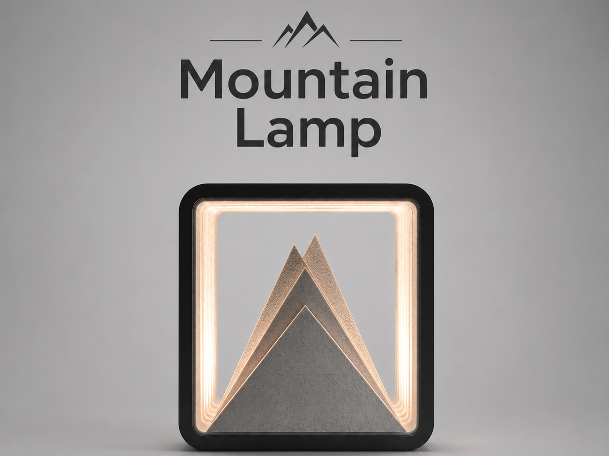 Mountain Lamp – Modern LED Mountain Light