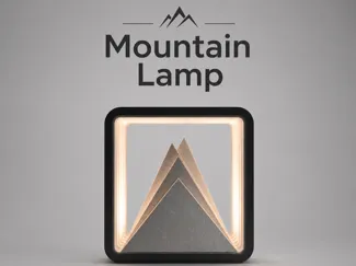 Mountain Lamp – Modern LED Mountain Light