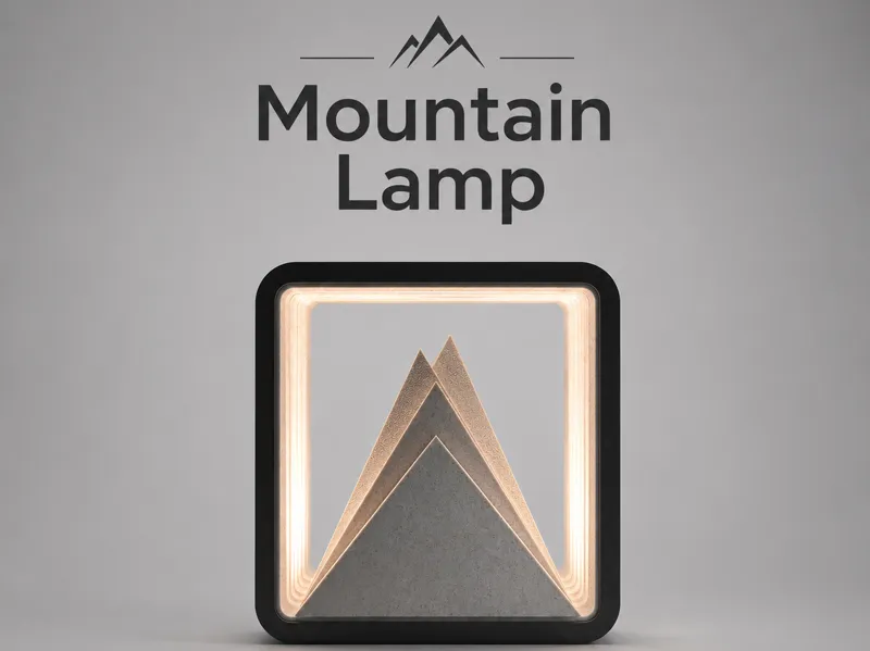 Mountain Lamp – Modern LED Mountain Light
