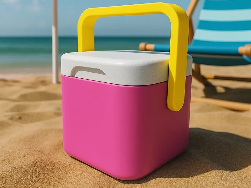 Retro Mini Cooler, 4 Can