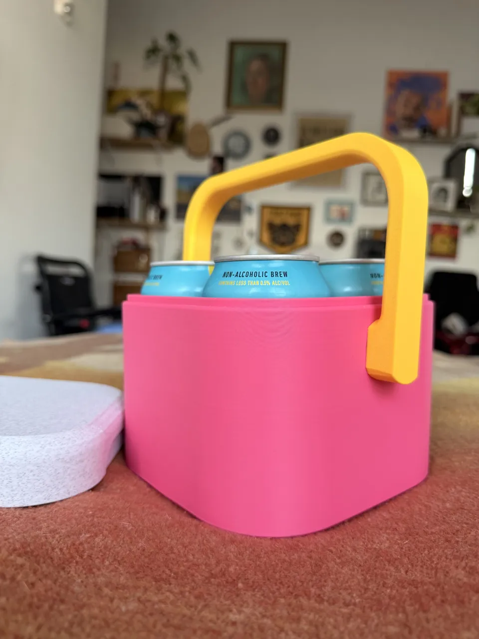 Retro Mini Cooler, 4 Can view 4