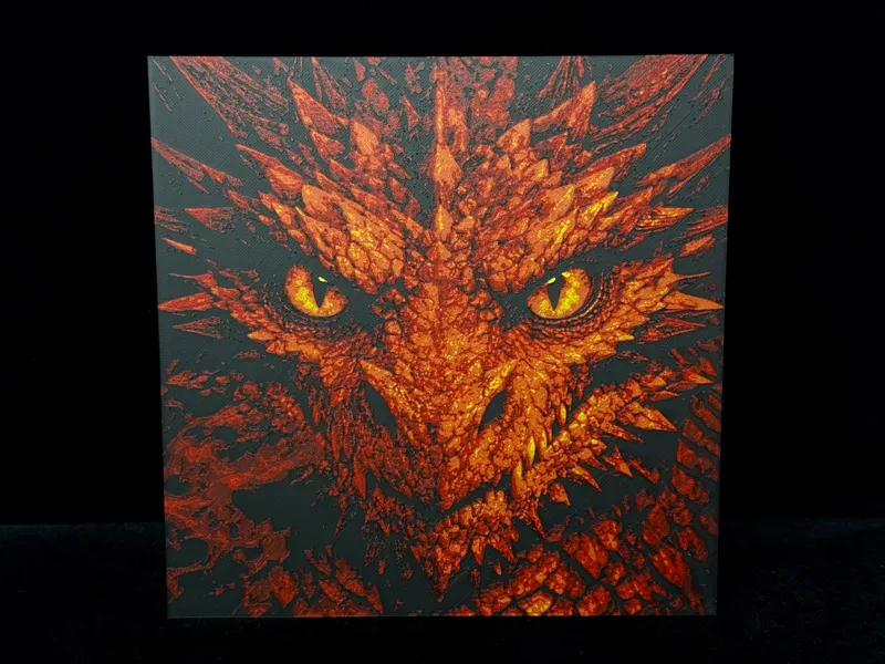 Fire Dragon's Gaze HueForge 200x200