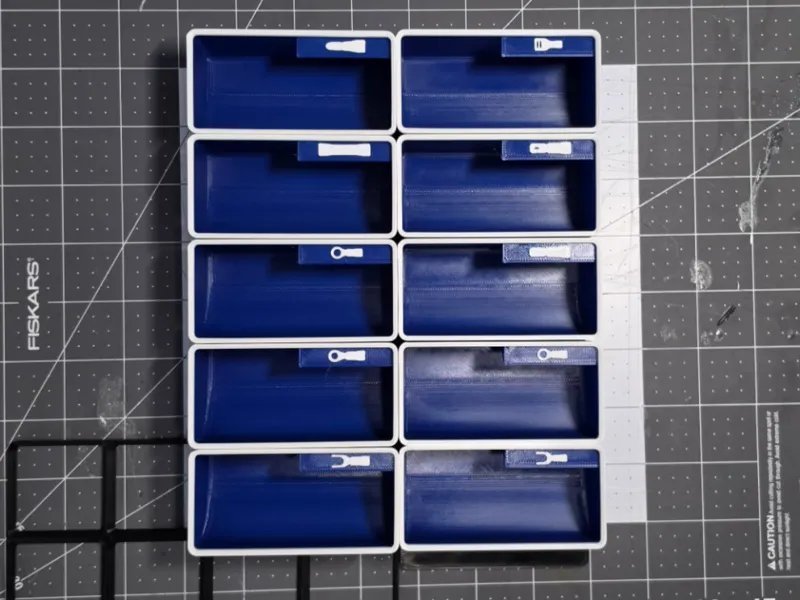 Gridfinity Crimp Connector Bins