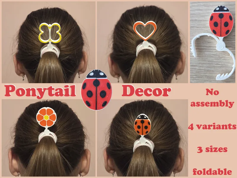 Ponytail decor (hair tie)