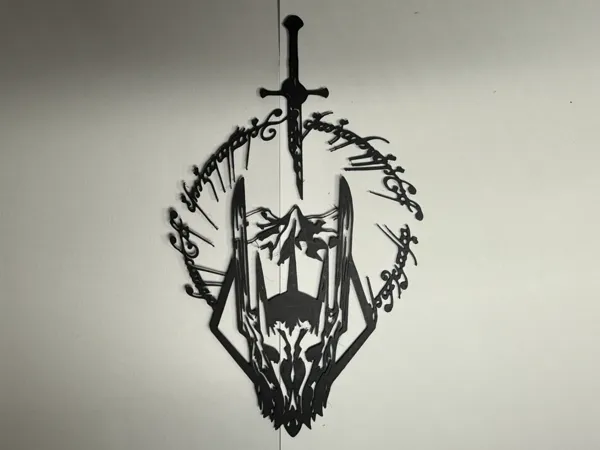 Silhouette murale Le Seigneur des Anneaux