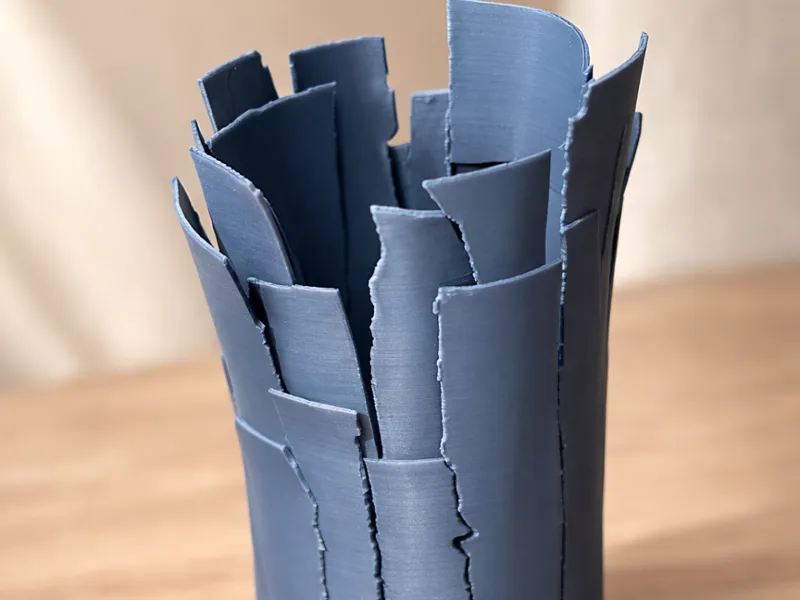 Fragmentierte Designvase