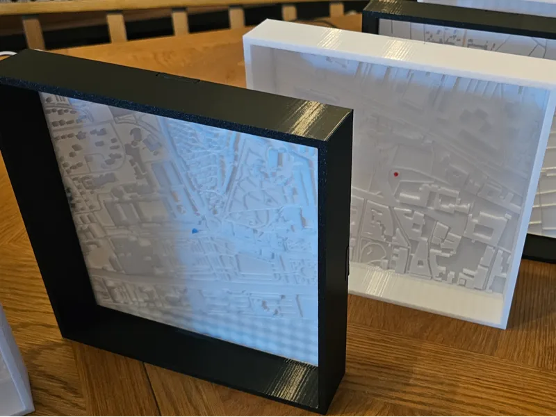 3D Map Shadowbox