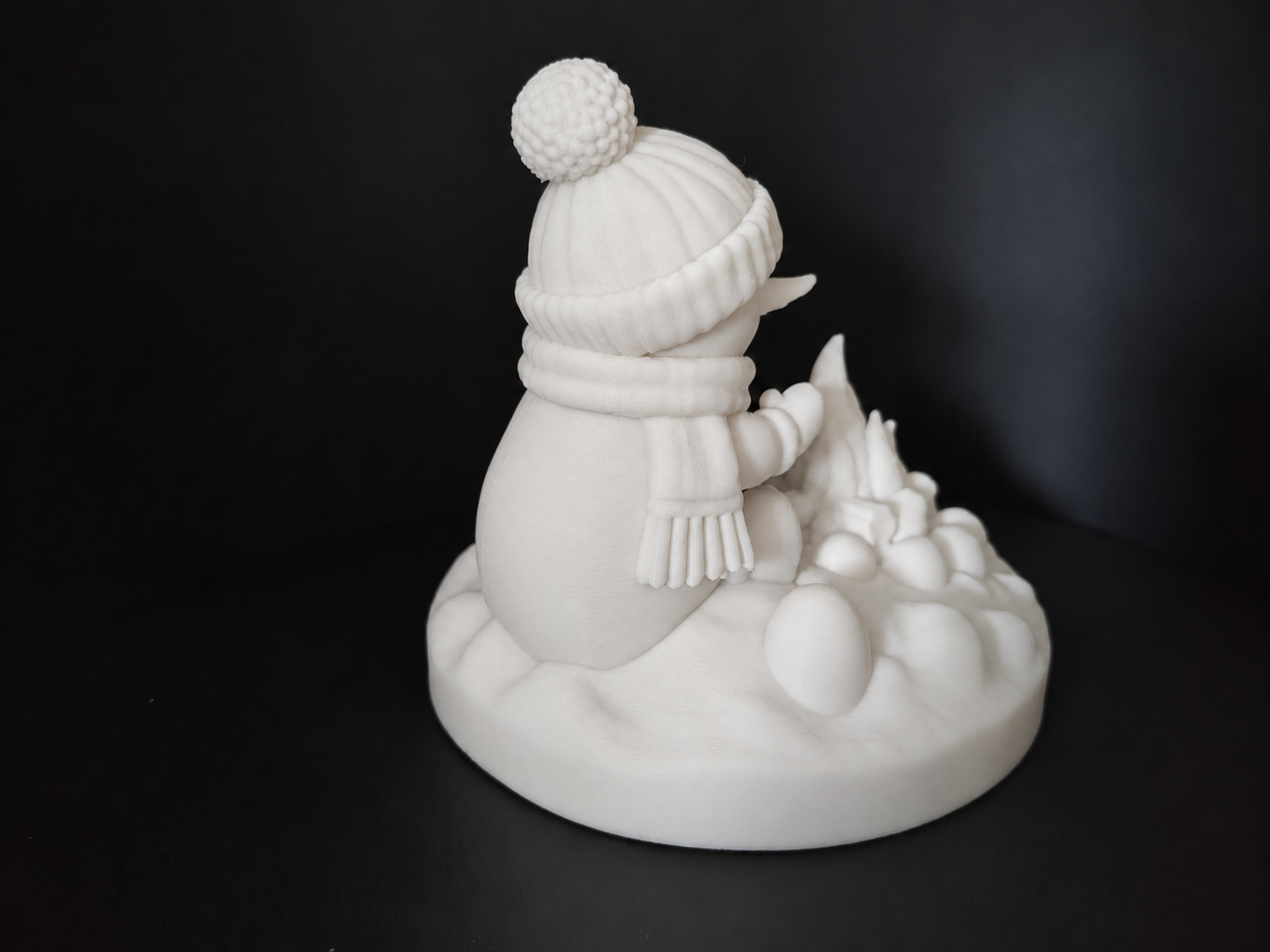 (S)nowbody Tell Him! – Snowman by the Campfire - 1