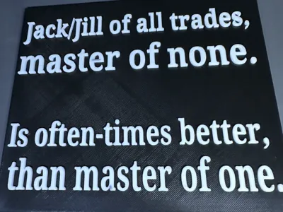 Jack/Jill of all trades