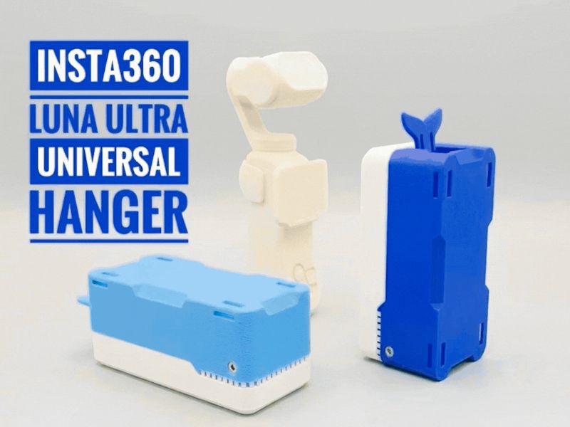 Universal hanger for Insta360 luna