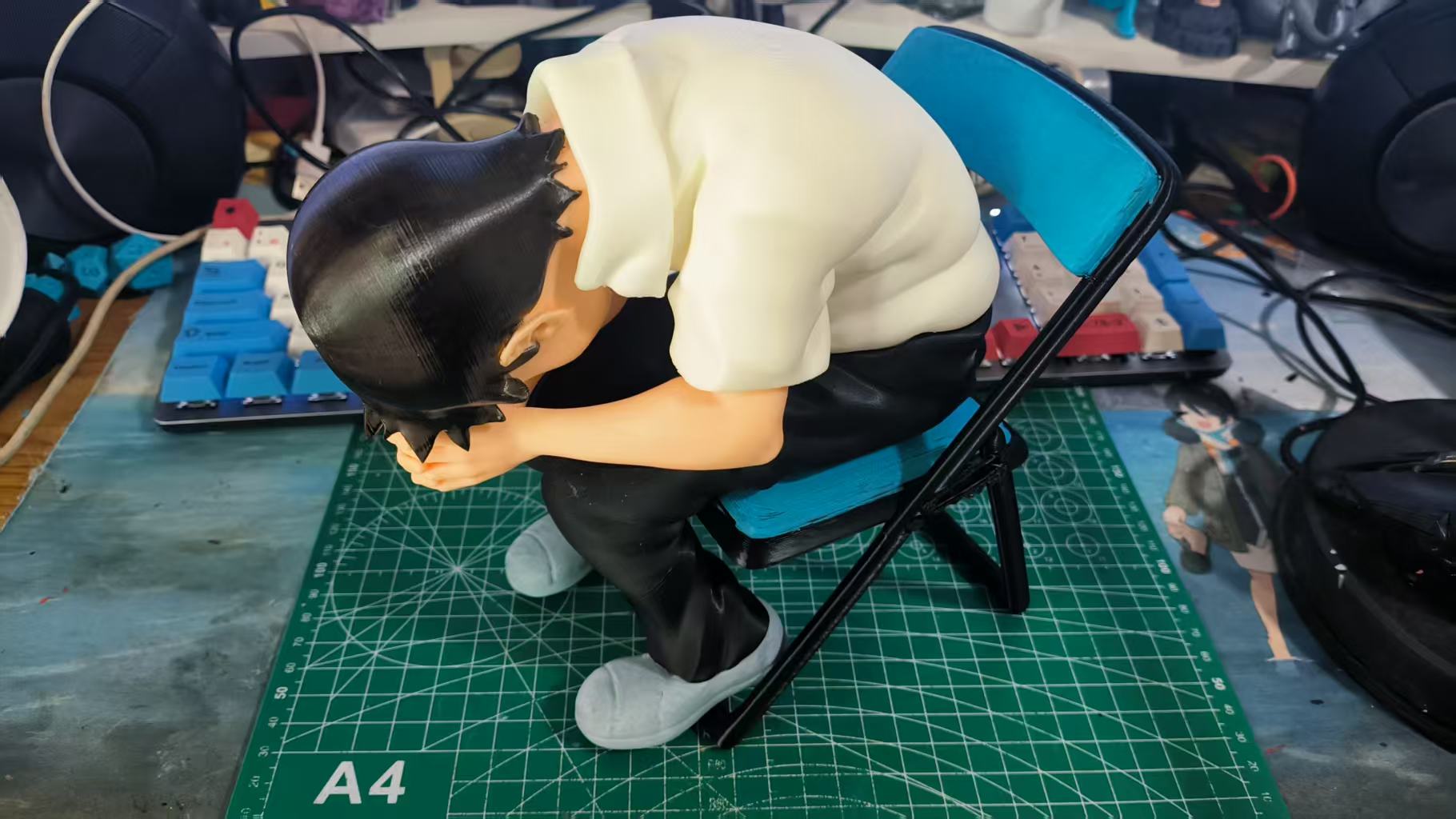 Miniatura 1 do modelo 3D 【EVA】碇真嗣【自闭】