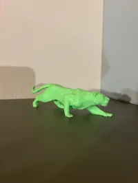 Léopard low poly — photo 2