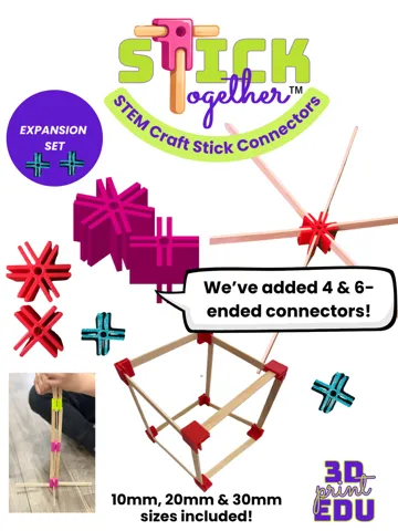 Adaptador: Stick Together STEM Connector | Expansion Pack 1 — vista de referencia 2
