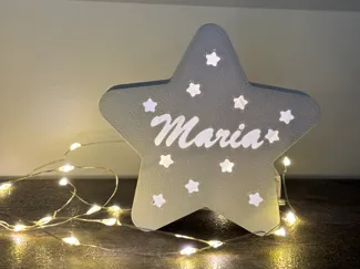 Stella di Natale Personalizzata