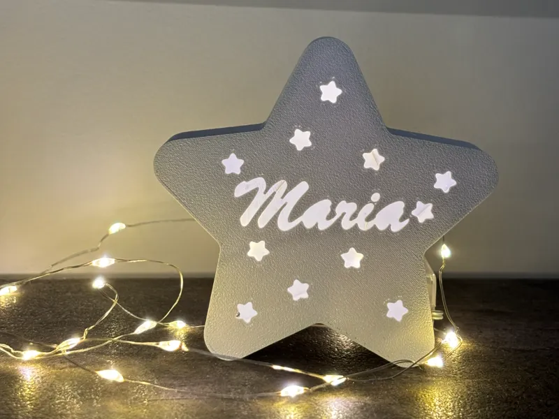 Stella di Natale Personalizzata
