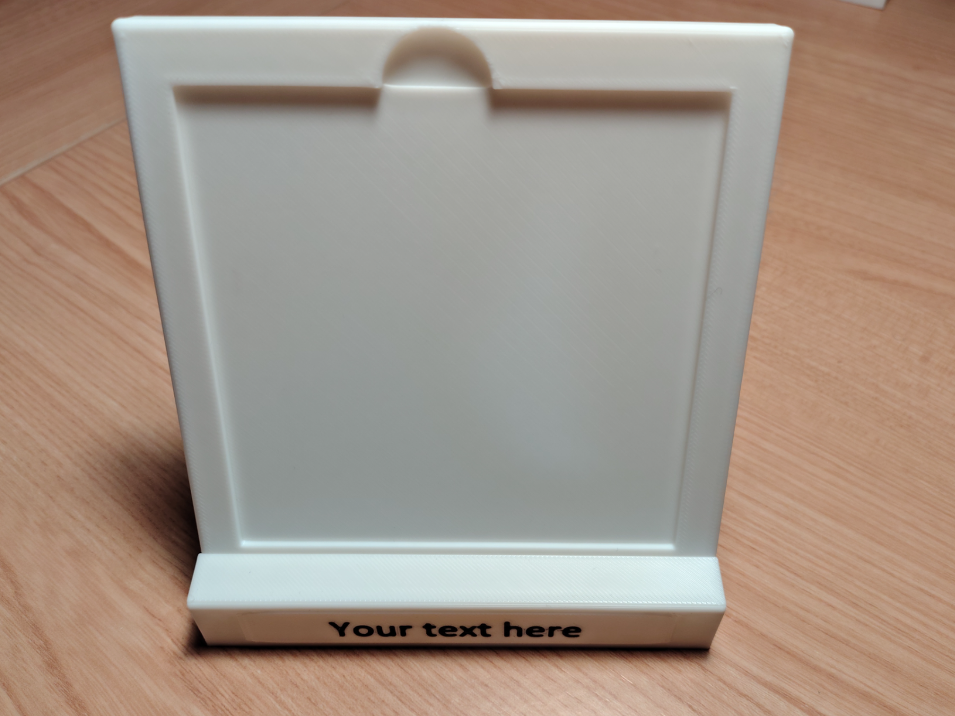 Base personalizable para QR, fotografía, 10x10cm