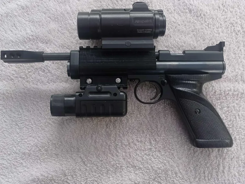 Crosman 2240 Picatinny 22mm rail