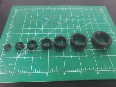 Split Ring Round Links for keychains etc