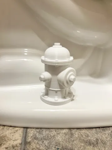 Modelo para impresión 3D: Potty Pal - Fire Hydrant — vista de referencia 3