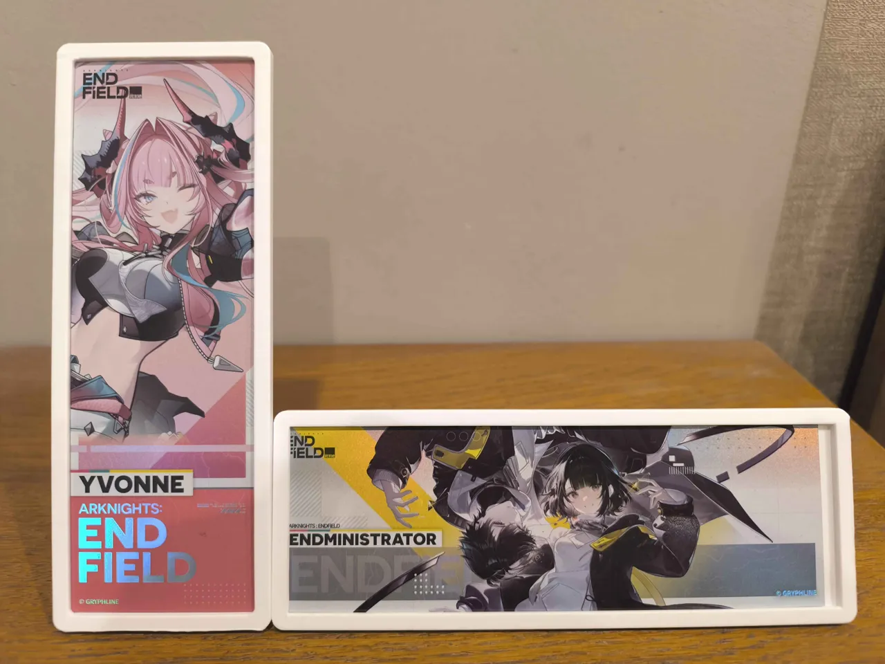 Arknight Endfield lazer ticket frame view 3