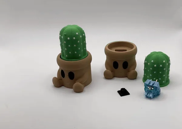 Cute Cactus Succulent Keyboard Clicker No Supports view 3