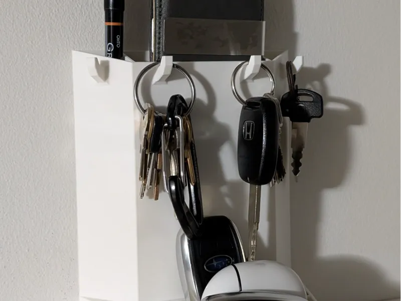 Wallet/Key Organizer Tower